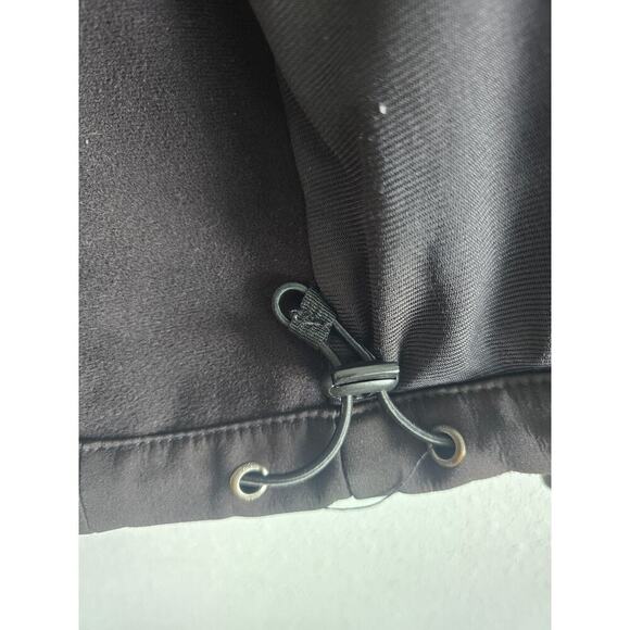 Guess Men's Coat Jacket Mens Solid Zip Up Jacket Softshell Size Medium Black - Picture 6 of 8